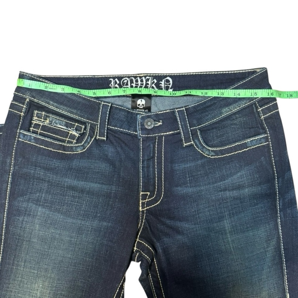 RAWKA Y2K Magic Cut #13 Skinny Jeans Dark Wash – Size 30 - Picture 5 of 6